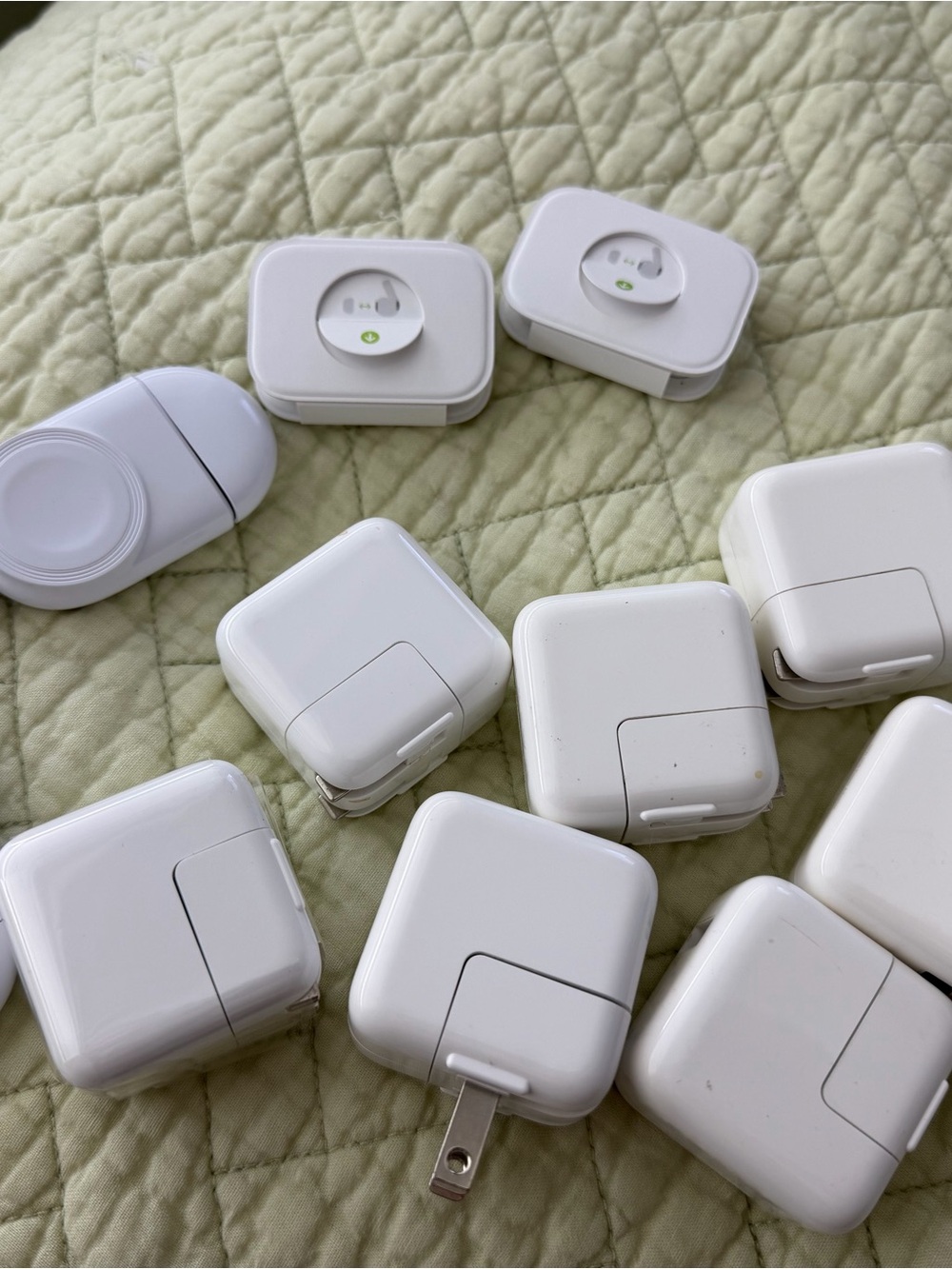 Apple White USB Power Adapter Chargers - Multiple Pack